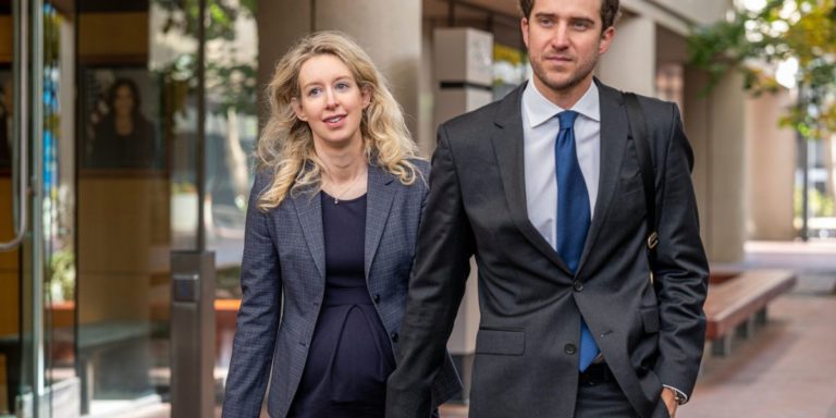 Elizabeth Holmes says baby should delay Theranos fraud prison term