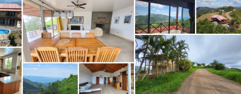 Costa Rica Real Estate – Jaco Mountain Top with Ocean View